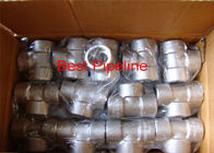 High Pressure Threaded Forged Pipe Fittings Alloy Steel Material 3000 PSI Color
