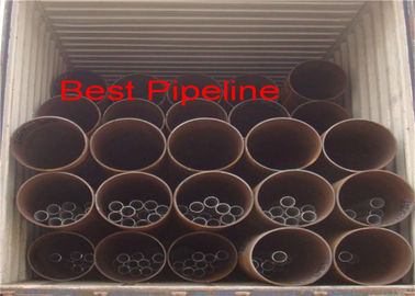 TP304L TP316 Electronic Resistance Welded Pipe Beveled Ends Iron Protector
